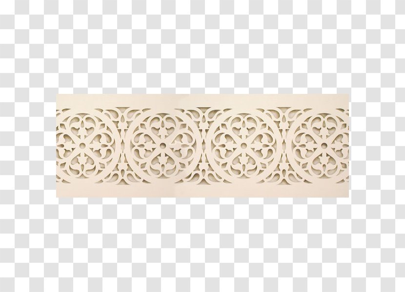 Paper Stencil Stone Carving Pattern - Kitchenware Transparent PNG