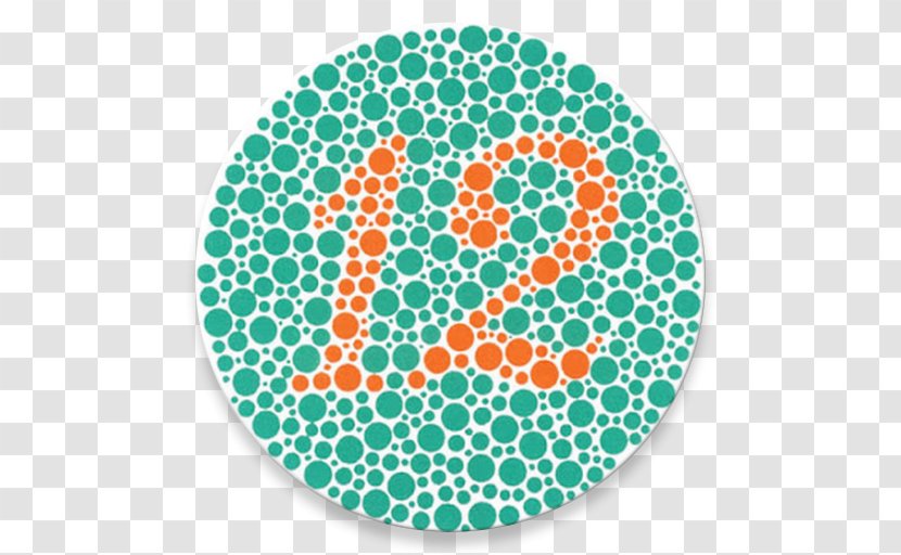 Ishihara Test Color Blindness Vision Deuteranopia Protanopia - Area - Hardest Colour Blind Transparent PNG