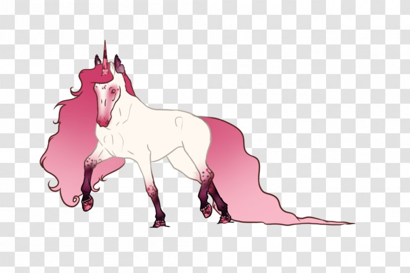 Mustang Donkey Mane Pack Animal Unicorn - Snout Transparent PNG
