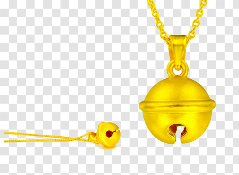 Gold Necklace Doraemon U9996u98fe Taobao - Jewellery - Bell Transparent PNG