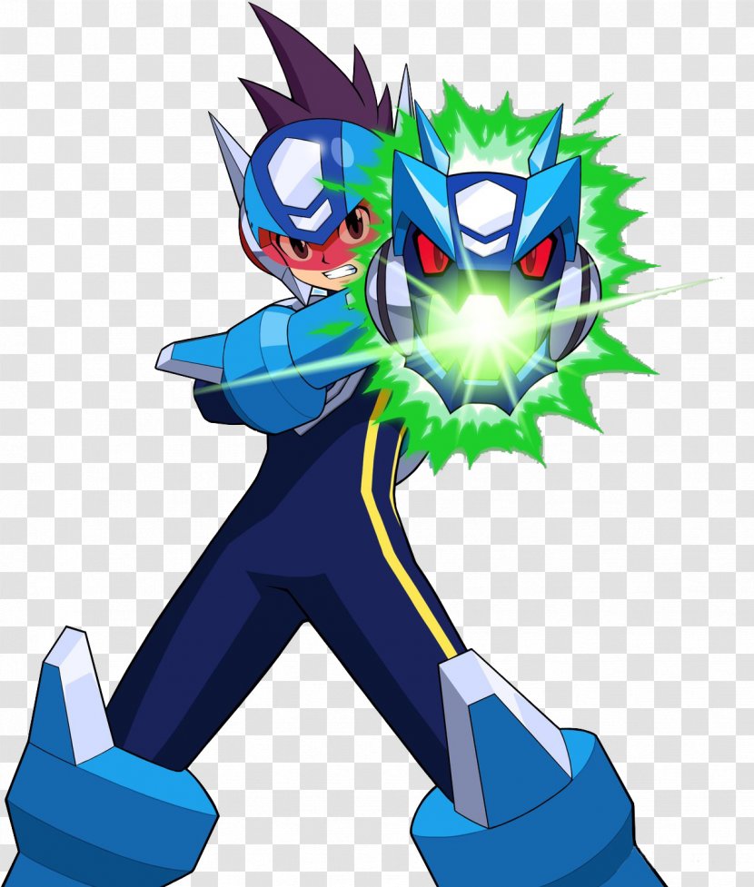 Mega Man Star Force 3 2 Rockman EXE Operate Shooting - Cartoon - Megaman Transparent PNG