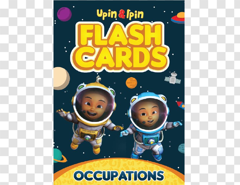 Flashcard Job Popularity - Upin Ipin Transparent PNG