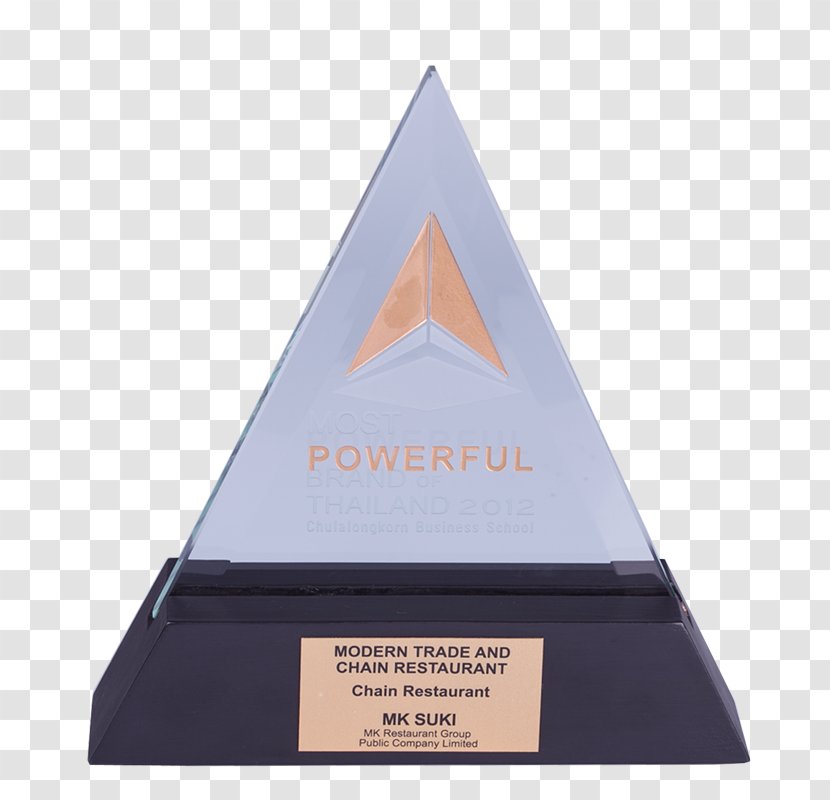 Trophy Triangle - Award - Restaurant Ad Transparent PNG