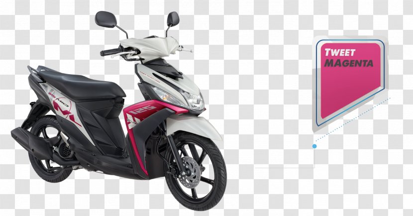 Yamaha Mio M3 125 Motorcycle Scooter PT. Indonesia Motor Manufacturing - Vehicle - Blue Transparent PNG