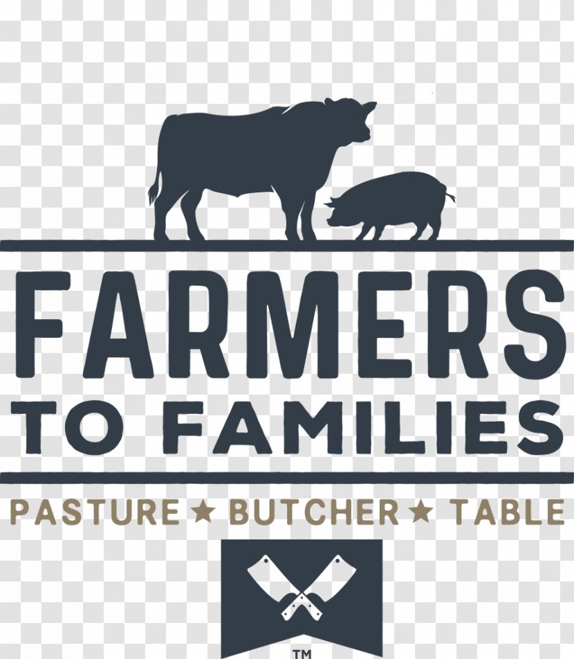 Cattle Farmer Organic Food Logo - Pastured Poultry - Meat Transparent PNG