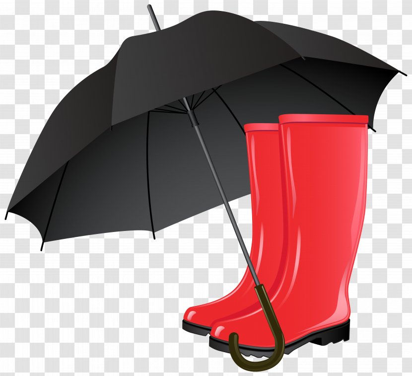 Wellington Boot Umbrella Stock Photography Clip Art - Rubber Boots And Clipart Image Transparent PNG