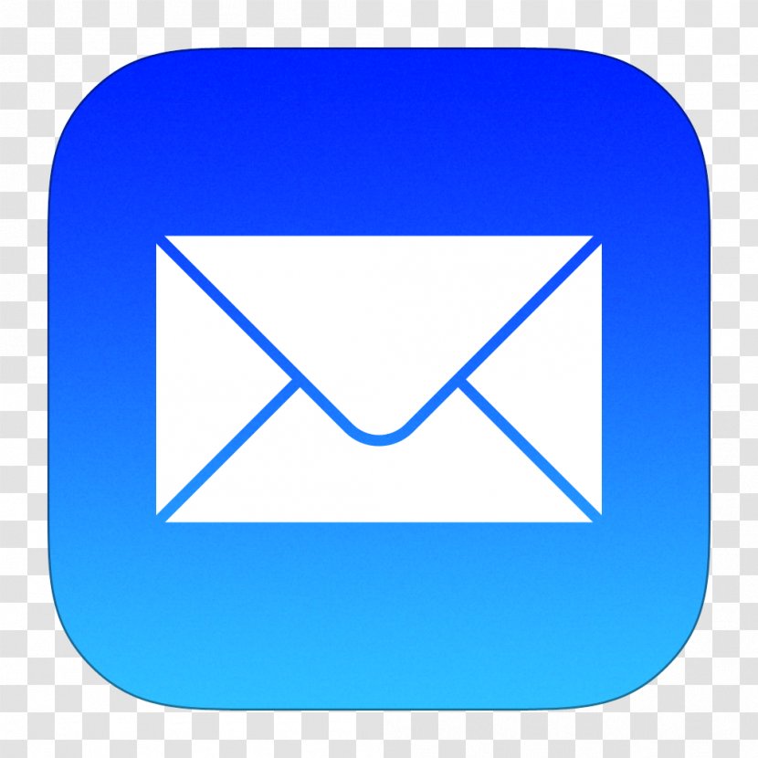 Blue Triangle Area Text - Outlookcom - Mail Transparent PNG