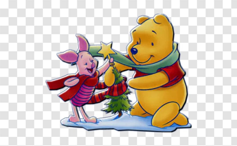 Winnie-the-Pooh Piglet Tigger Eeyore Christmas - Food - Winnie The Pooh Transparent PNG
