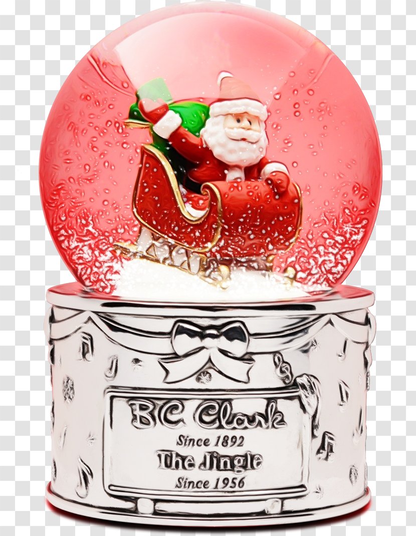 Santa Claus - Watercolor - Christmas Holiday Ornament Transparent PNG