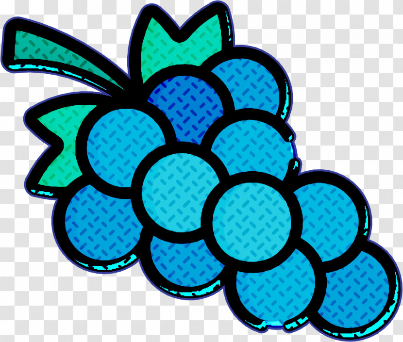 Grapes Icon Fruit Icon Fruits & Vegetables Icon Transparent PNG
