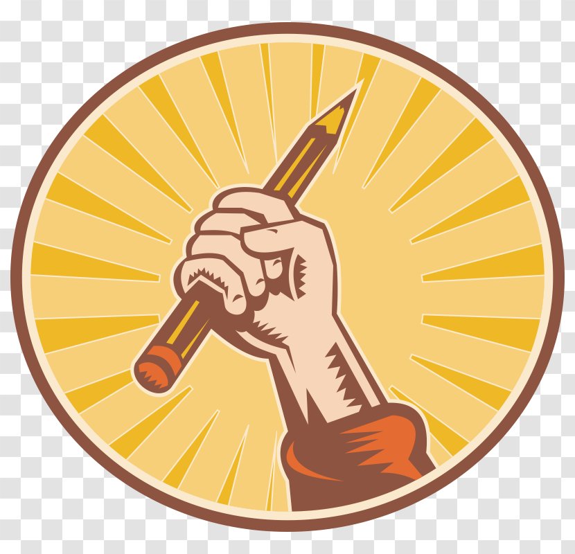 Raised Fist Royalty-free - Pencil Transparent PNG