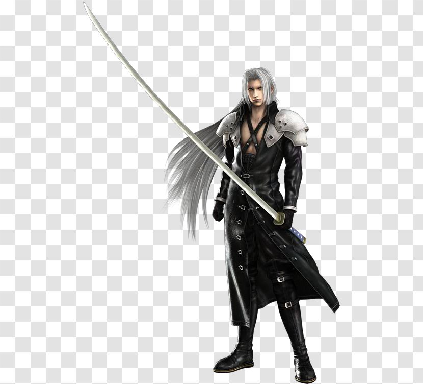 Sephiroth Crisis Core: Final Fantasy VII Dissidia Cloud Strife - Costume - Ff Transparent PNG