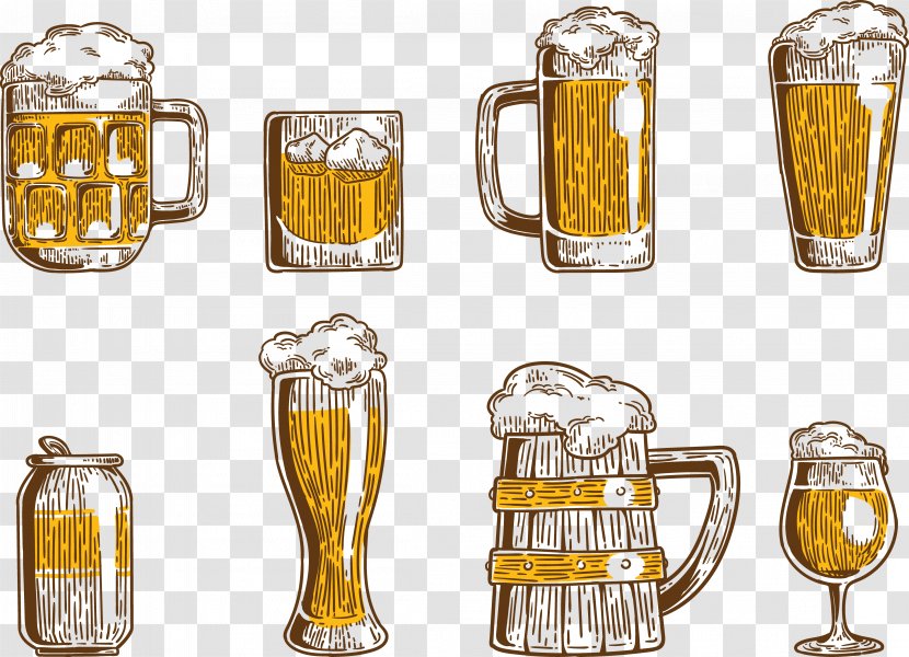 Beer Stein Oktoberfest Glassware Free - Barware - Drink Transparent PNG