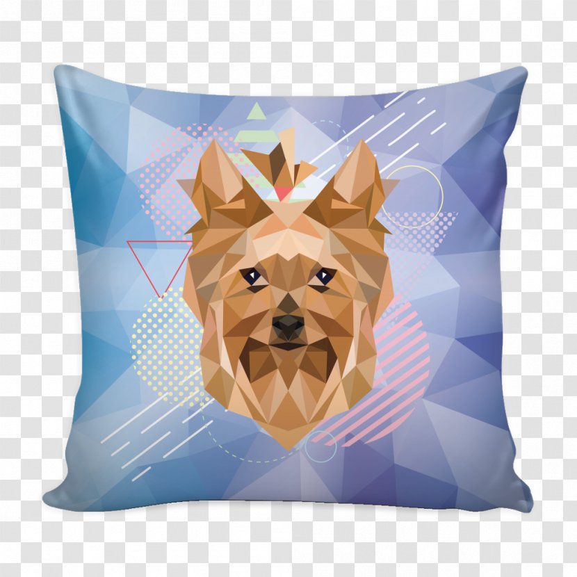 Dog Throw Pillows Cushion Snout - Pillow - Yorkie Transparent PNG