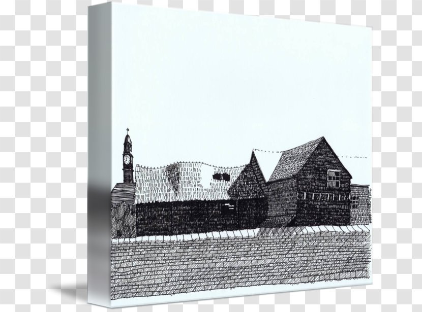 Facade Rectangle - Monochrome Photography - Angle Transparent PNG