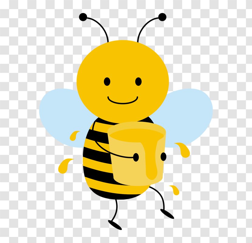 Honey Bee Clip Art For Scrapbooks Insect - Smile Transparent PNG