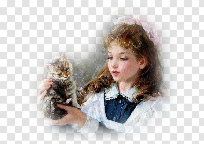 Kitten Painting Painter Artist - Watercolor Transparent PNG