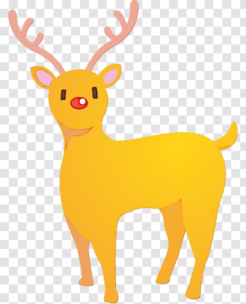 Reindeer - Deer - Antler Fawn Transparent PNG