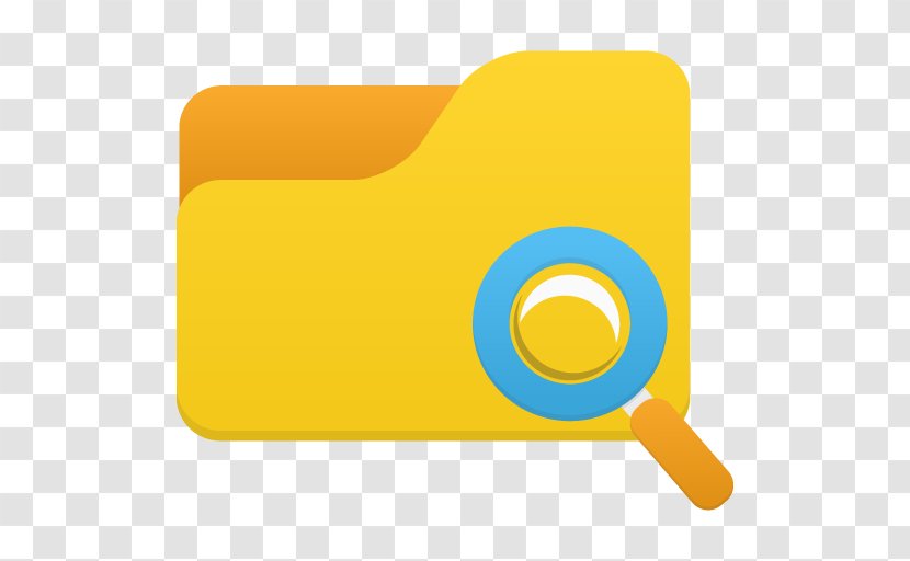 File Explorer Manager - Yellow - Internet Transparent PNG