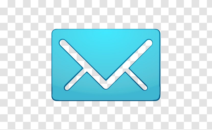 Message Email Clip Art Instant Messaging - Aqua Transparent PNG