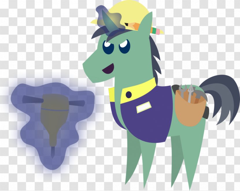 Horse Clip Art Illustration Purple Legendary Creature - Pony Transparent PNG