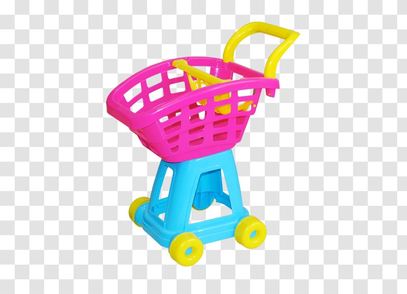 Shopping Cart Toy Plastic Kick Scooter - Baby Transparent PNG