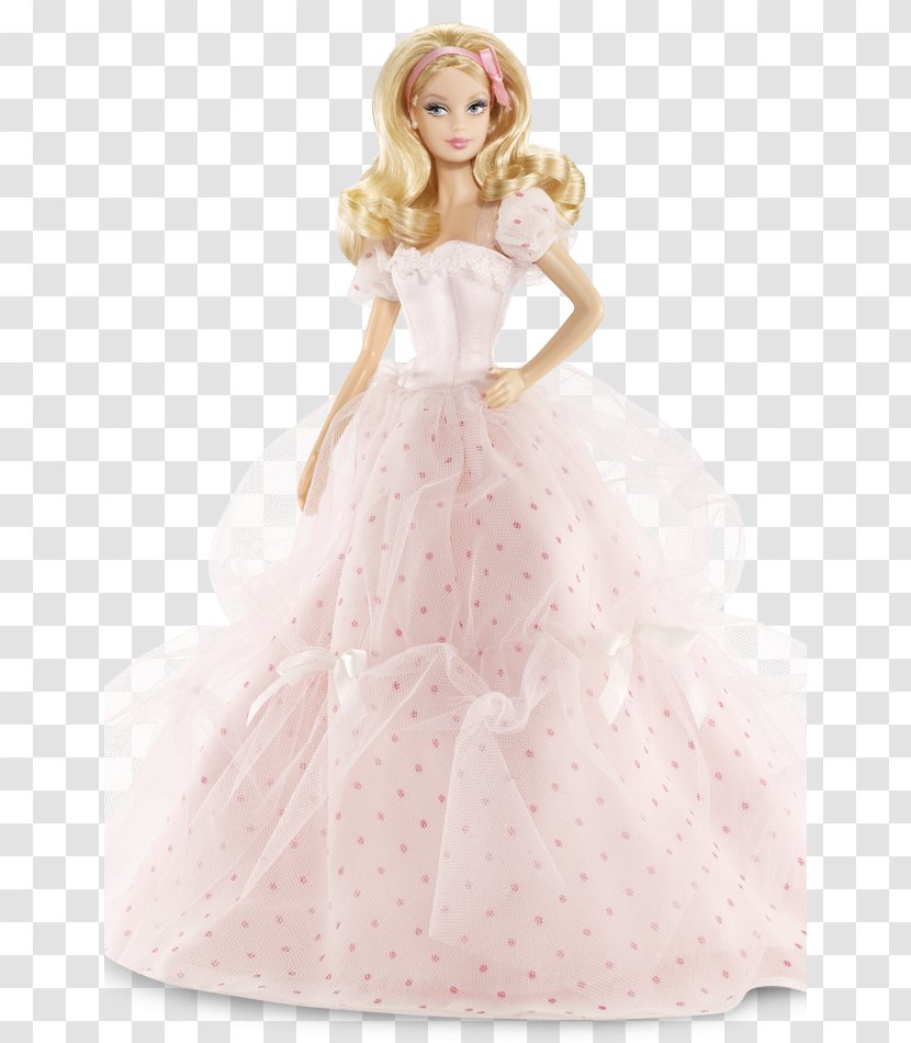 Barbie Birthday Wishes Doll 2015 Queen Of Sapphires - Toy Transparent PNG