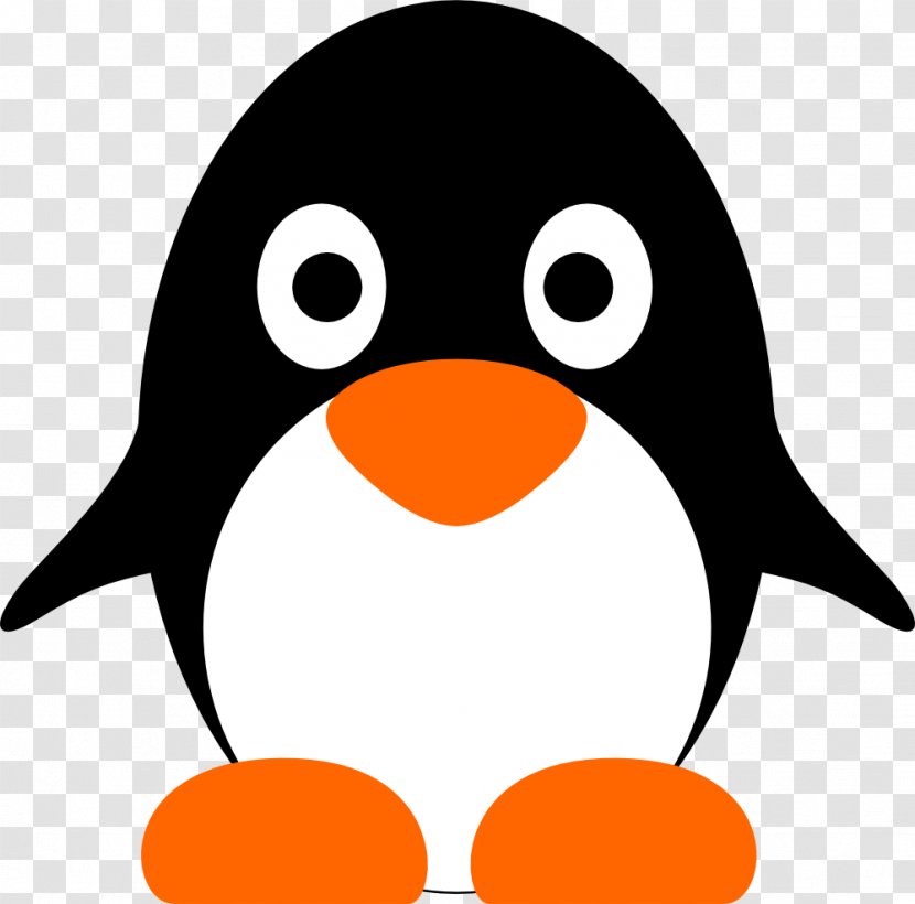 Penguin Smiley Clip Art - Artwork - Linux Logo Transparent PNG