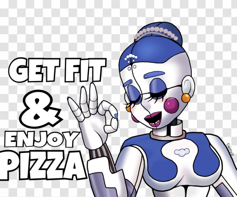Five Nights At Freddy's: Sister Location Motivational Poster Art - Cartoon - Encouraging Transparent PNG