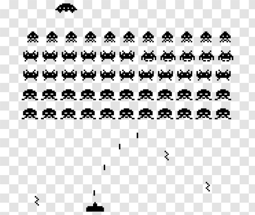 Space Invaders Galaga Pac-Man Arcade Game Video - Symmetry Transparent PNG