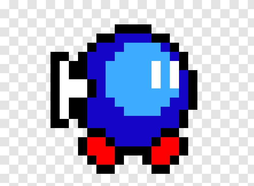 Mario Pixel Art Bob-omb Minecraft - Work Of Transparent PNG