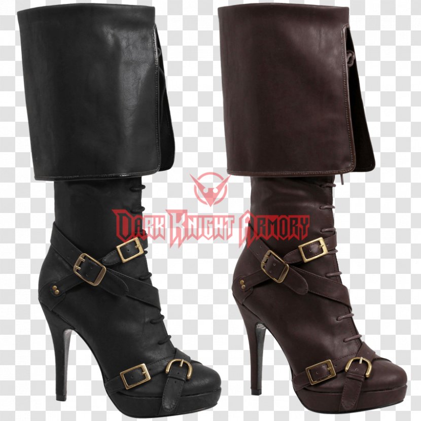 Knee-high Boot High-heeled Shoe Thigh-high Boots Costume - High Heeled Footwear Transparent PNG
