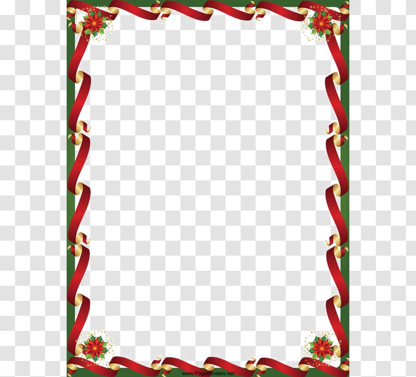 Christmas Clip Art - Gift - Border Transparent PNG