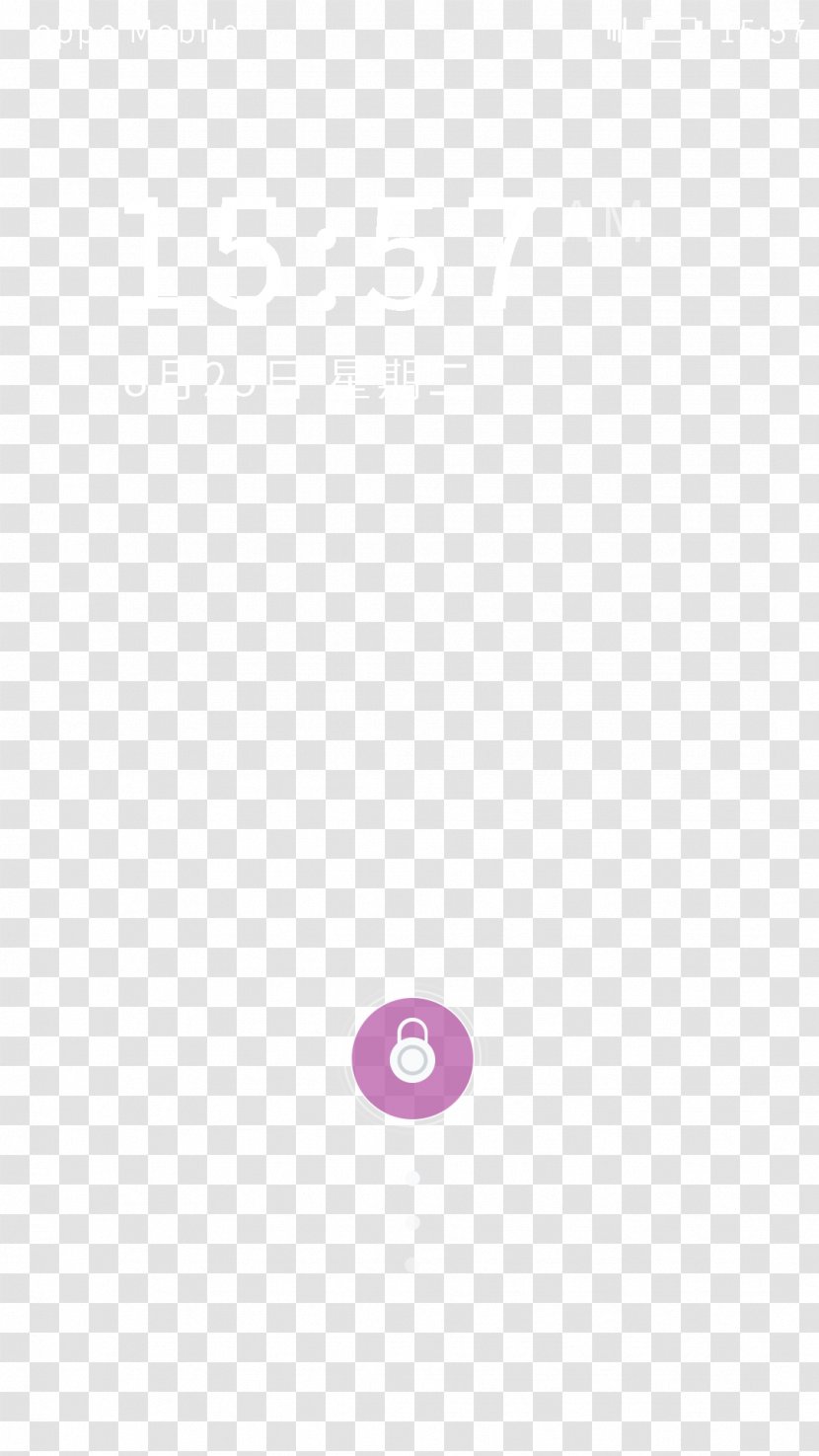 Textile Area Pattern - Phone Lock Screen Interface Transparent PNG