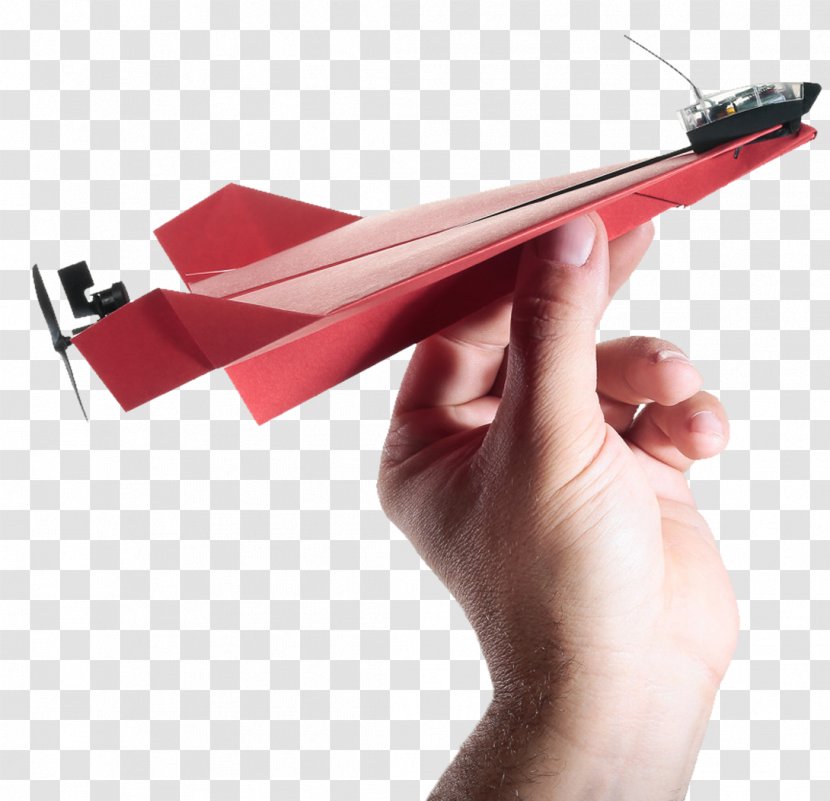 Airplane Unmanned Aerial Vehicle Fixed-wing Aircraft Paper Plane - Radio Controlled Transparent PNG