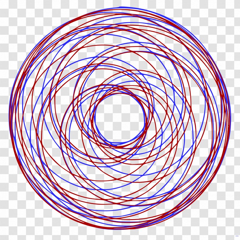 Spirograph Geometry Drawing Clip Art - Red - Point Transparent PNG