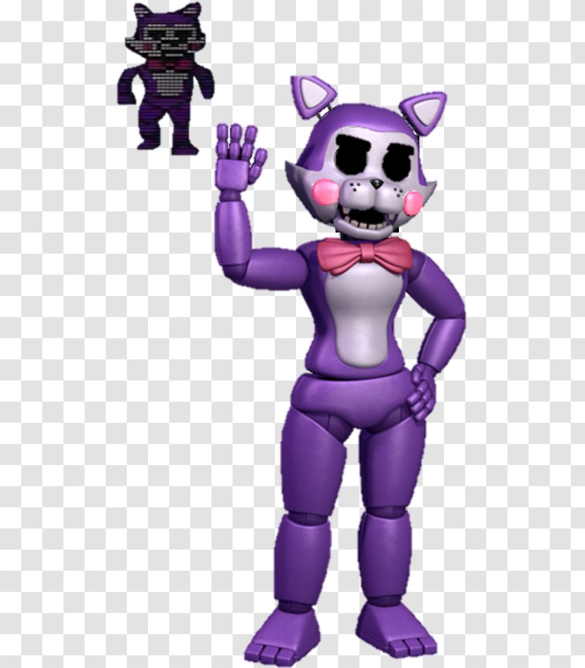 Five Nights At Freddy's: Sister Location Freddy's 4 2 Candy - Purple - Mascot Transparent PNG