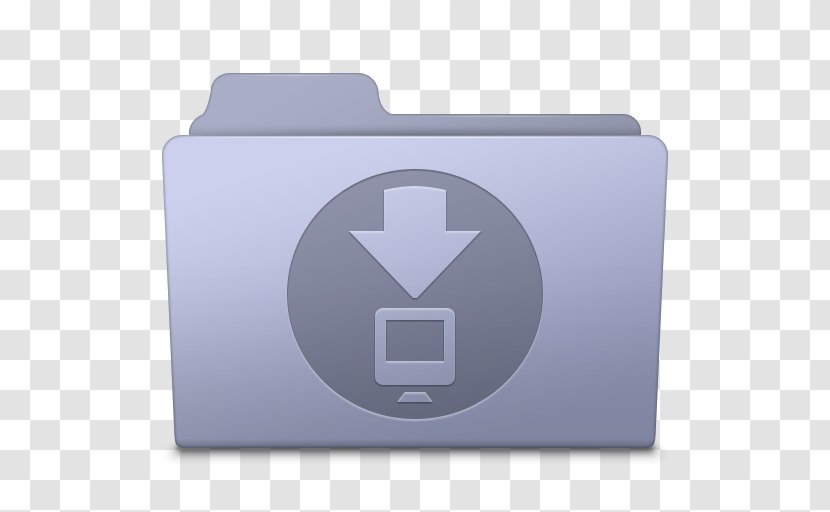 Brand Rectangle Font - Directory - Downloads Folder Lavender Transparent PNG