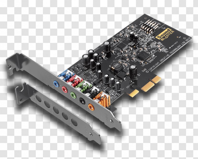 Sound Blaster Audigy Cards & Audio Adapters Creative Technology PCI Express - Computer Hardware Transparent PNG
