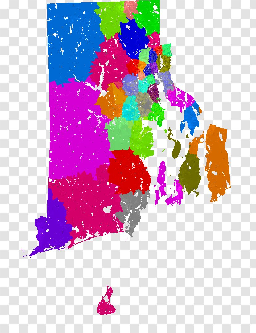 Rhode Island Map Clip Art - United States Transparent PNG