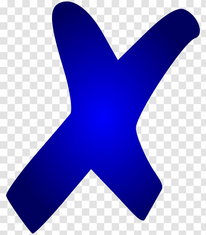 X Mark Clip Art - Symbol Transparent PNG