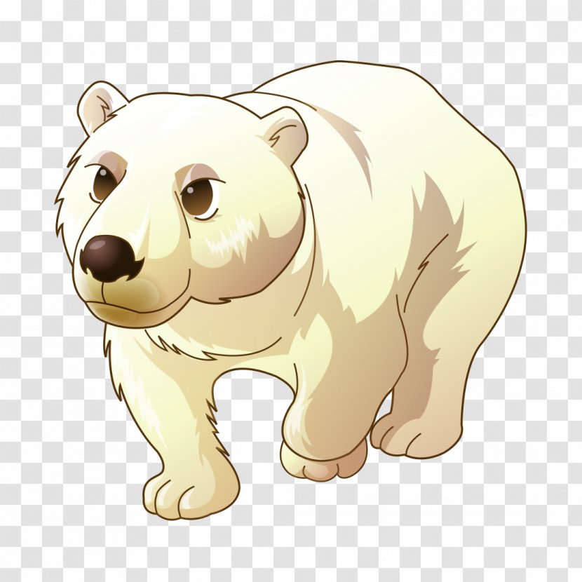 Baby Polar Bear Vector Graphics Penguin - Grizzly - Arctic Ornament Transparent PNG