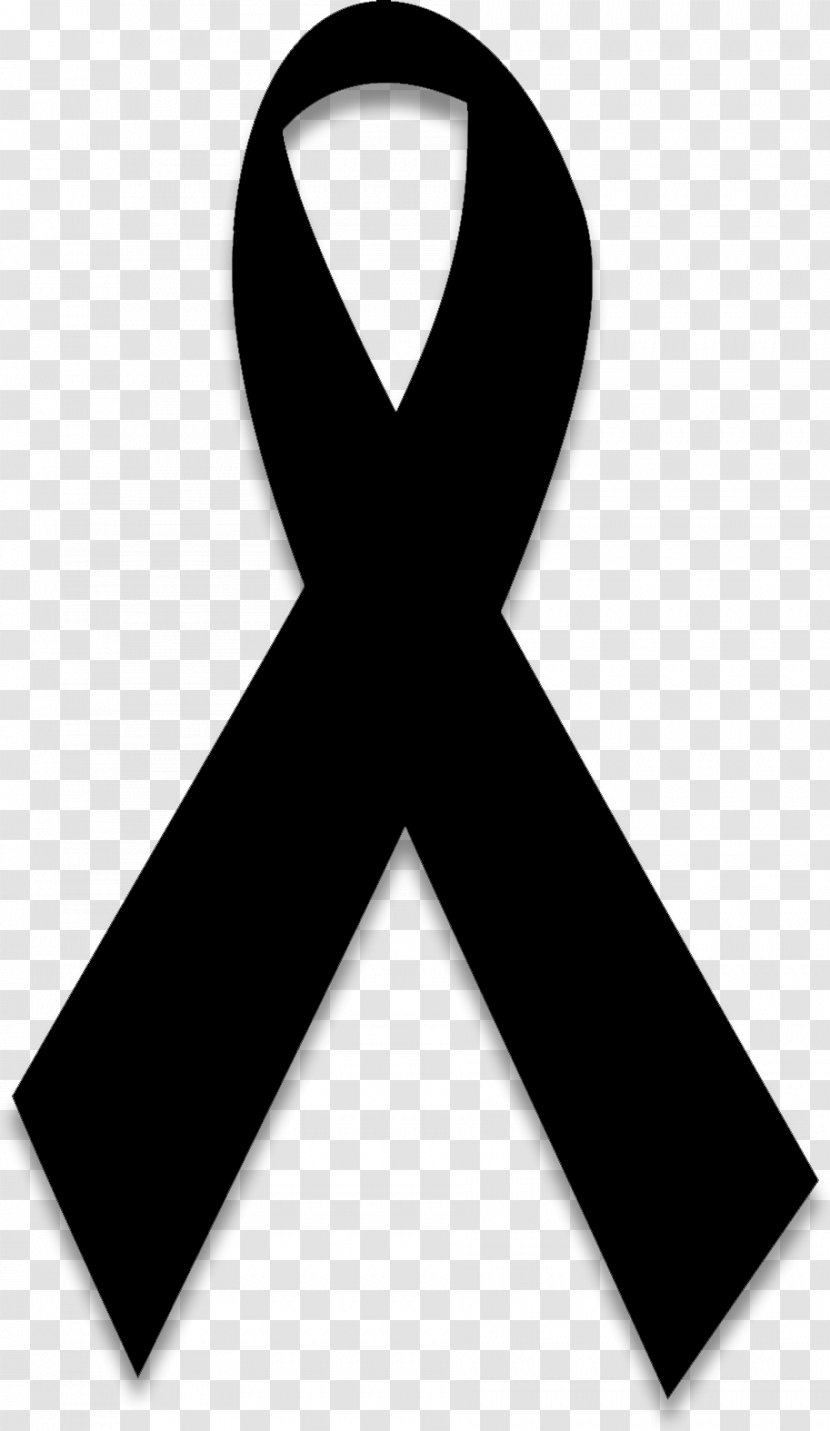 Symbol Vector Graphics Mourning Black Ribbon - Grief - Fashion Accessory Transparent PNG