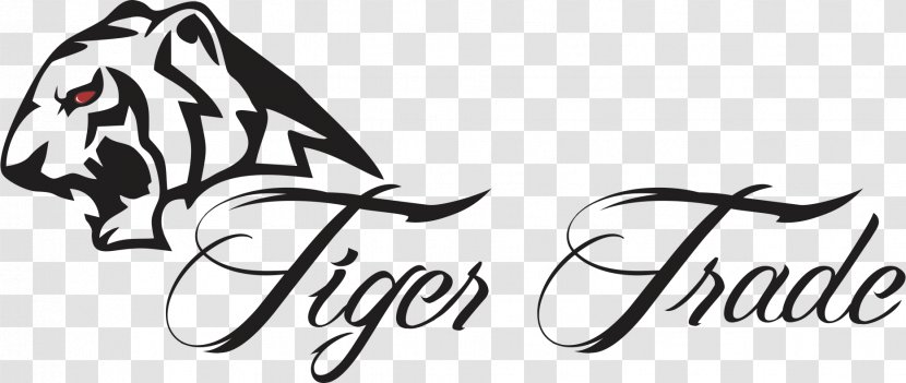 Tiger Logo Android Black And White - Mammal Transparent PNG