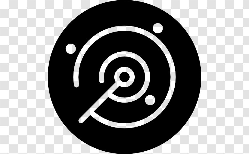 Brand Logo Symbol - Black And White Transparent PNG