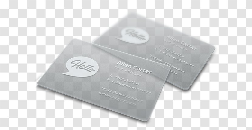 Business Cards Paper Printing Card Design Plastic - Templets Transparent PNG