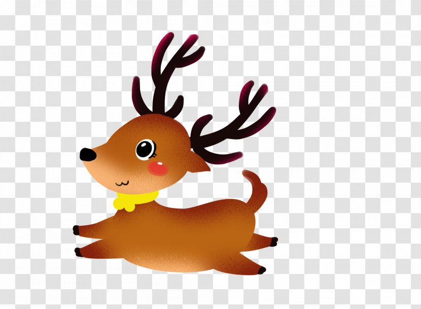 Santa Claus Reindeer Christmas Day Image - Cartoon - Checkpoint Sign Transparent PNG