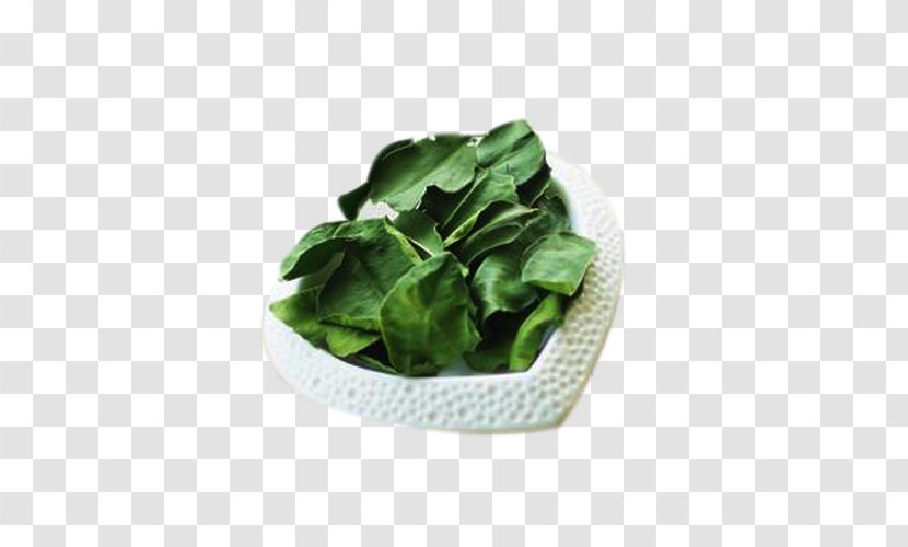 Lemon Leaf Bowl Euclidean Vector - Spinach - A Of Leaves Picture Material Transparent PNG