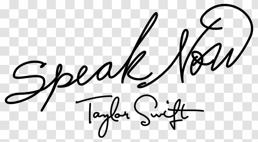 Speak Now World Tour Live Fearless Reputation 0 - Writing - Line Art Transparent PNG