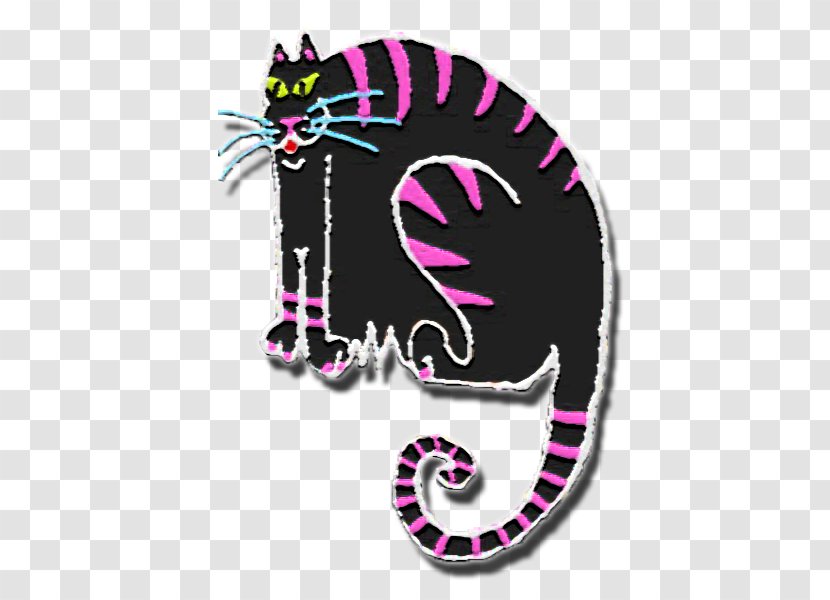 Cat Pink M Font - Mammal Transparent PNG